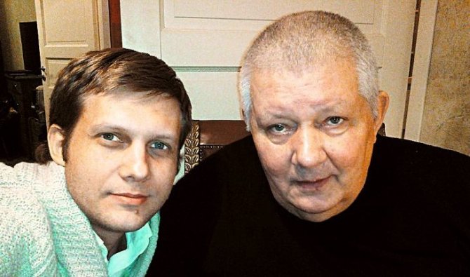 Борис корчевников и его отец Вячеслав Орлов