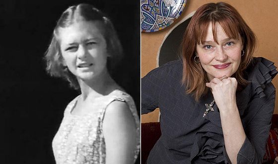 Елена Дробышева в молодости и сейчас