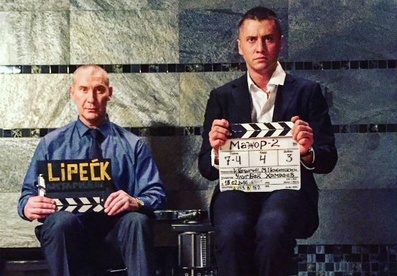 Фото со съемки сериала «Мажор 2»