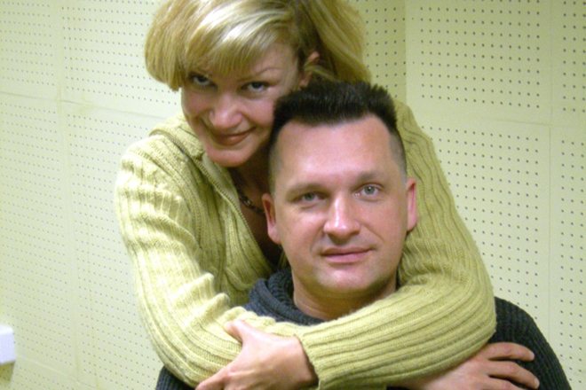 Сергей Лемох с женой