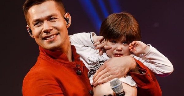 Стас Пьеха с сыном Петей