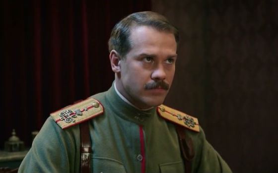 В образе Сухотина из сериала «Григорий Р.»