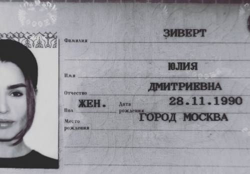 зиверт паспорт выложила инстаграм